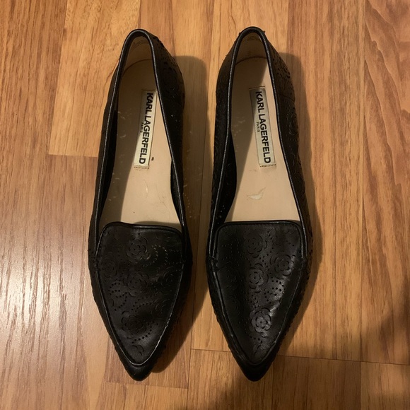 KARL LAGERFELD FLATS - Picture 1 of 3